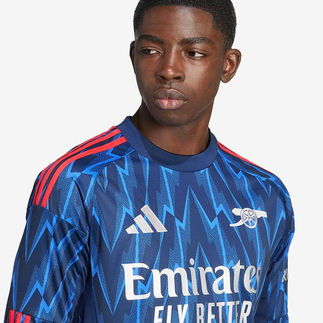 Camisa Arsenal II 2025/26 Manga Longa