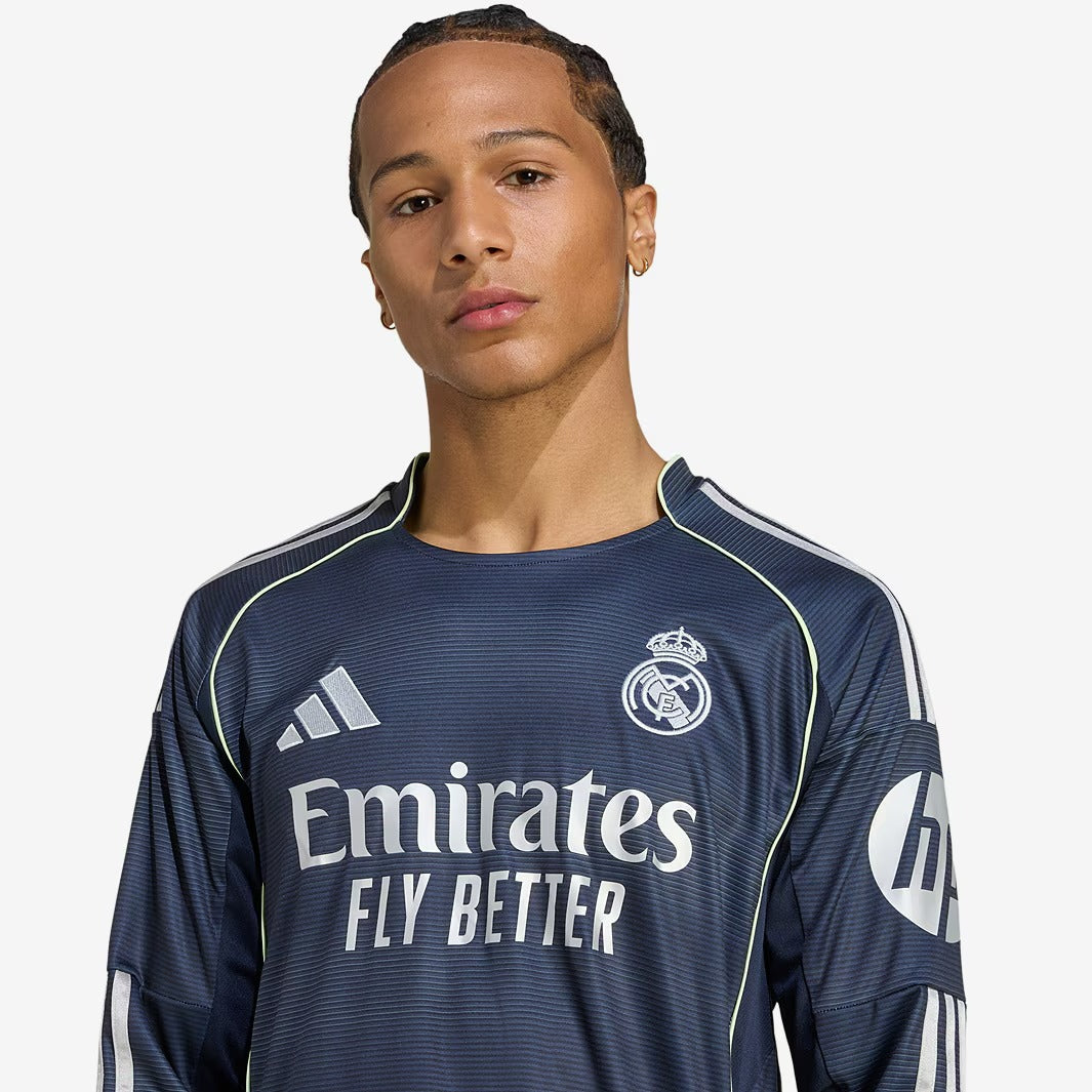 Camisa Real Madrid II 2025/26 Manga Longa