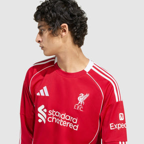 Camisa Liverpool I 2025/26 Manga Longa