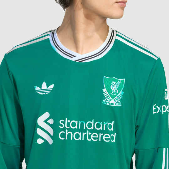 Camisa Liverpool III 2025/26 Manga Longa