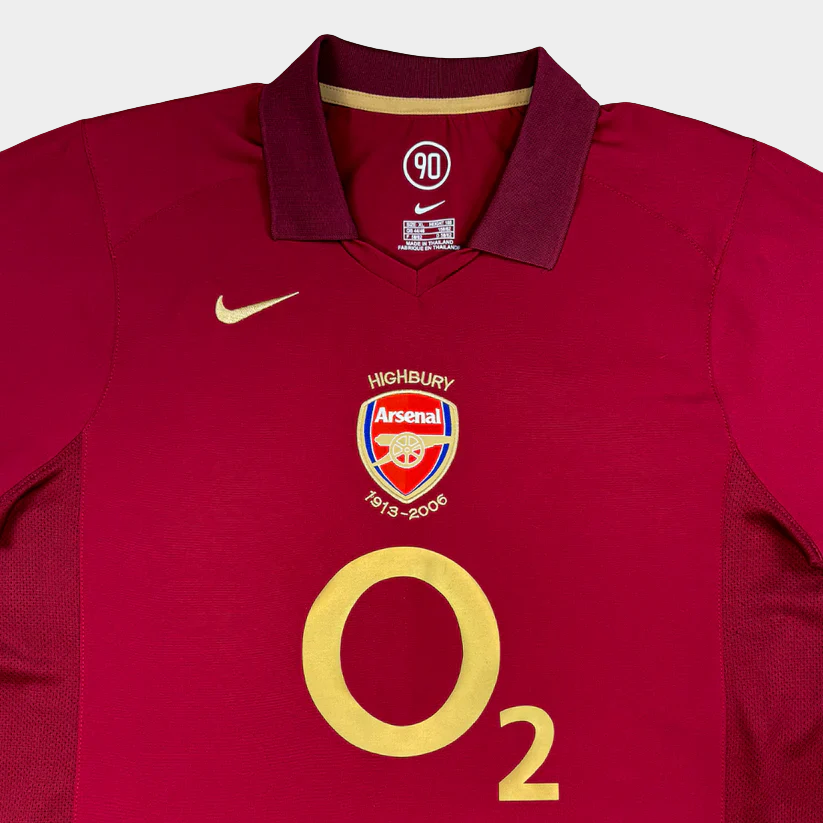 Camisa Arsenal Retrô 2005/06 Masculina