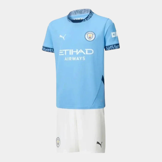 Conjunto Infantil Manchester City I 2024/25