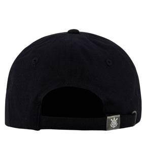 Boné Corinthians Escudo Preto e Branco