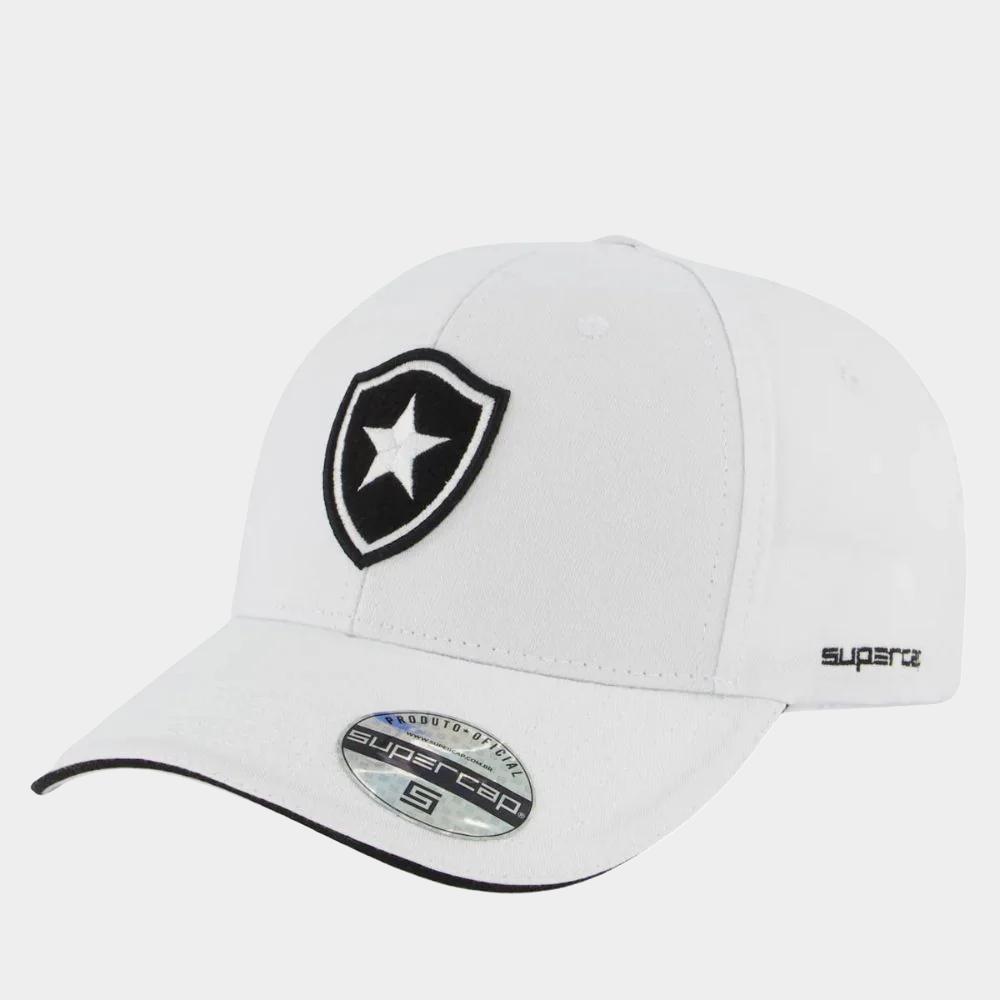 Boné Botafogo 6 Gomos Branco