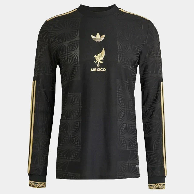 Camisa México Manga Longa 2025/26 Masculina