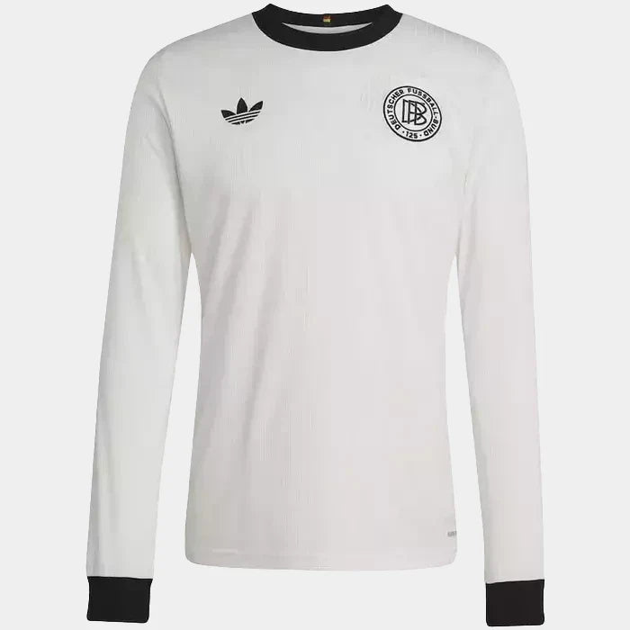 Camisa Alemanha Manga Longa 125 anos 2025 Masculina