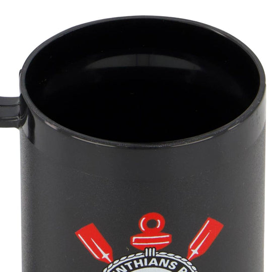 Caneca Gel Corinthians Escudo Fumê