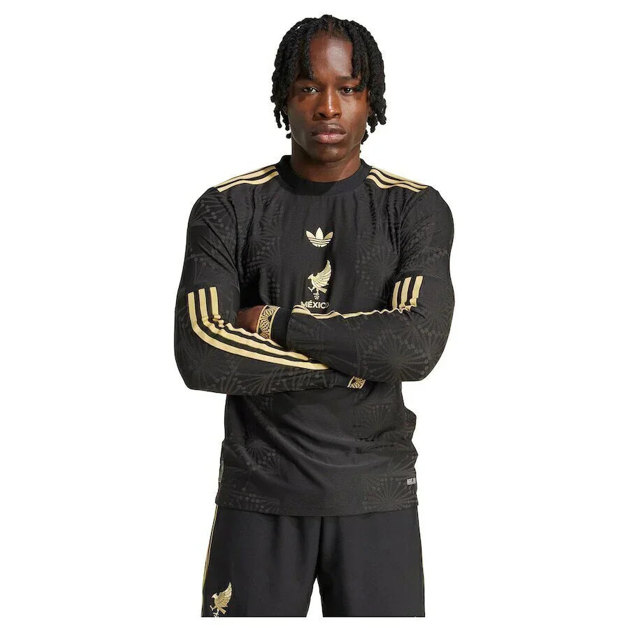 Camisa México Manga Longa 2025/26 Masculina